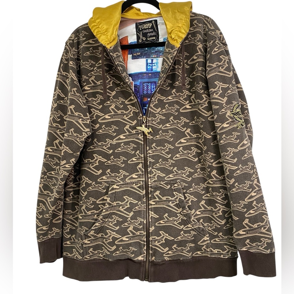 Neff Custom Goods Airplane Zip Hoodie